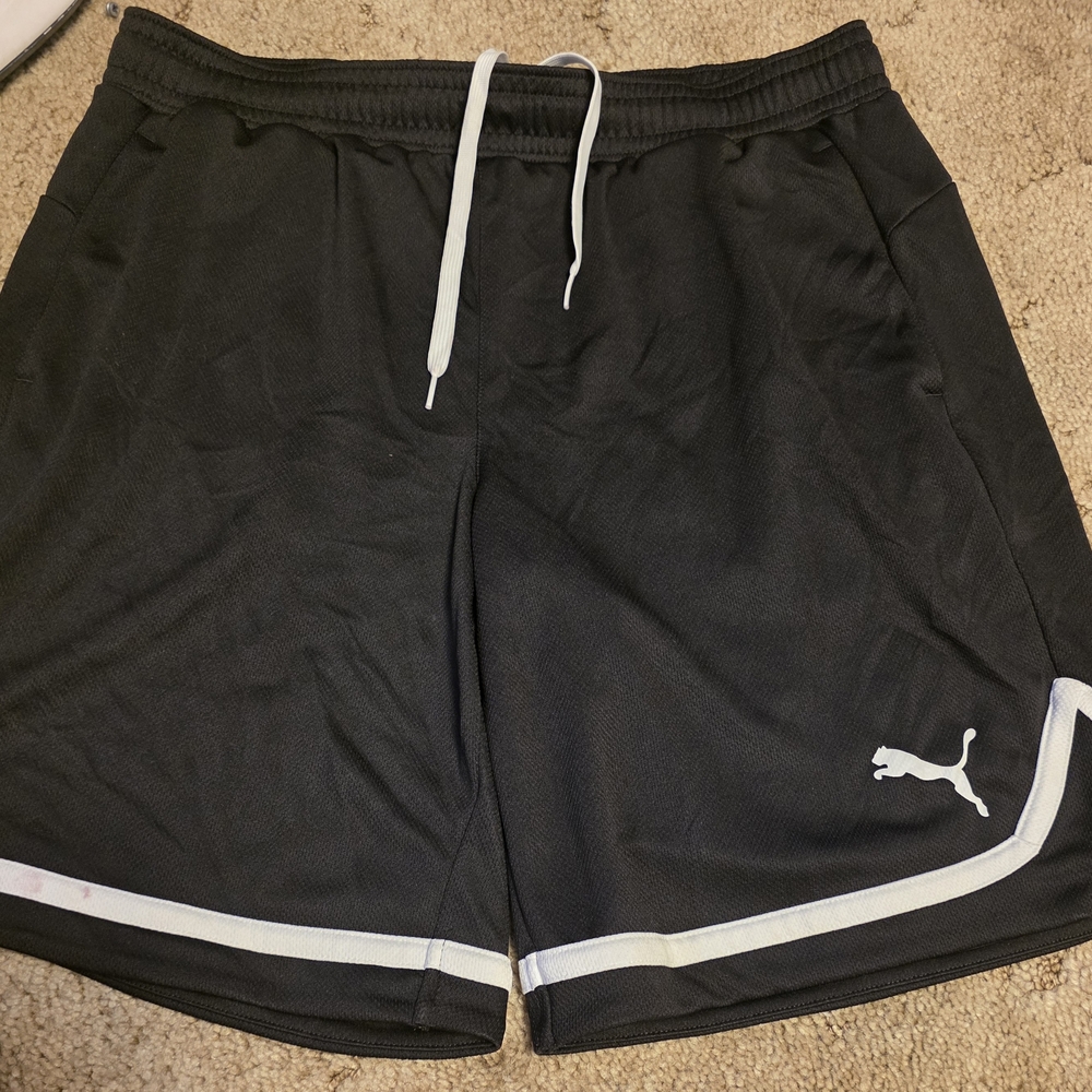 Puma Men's Black Shorts
